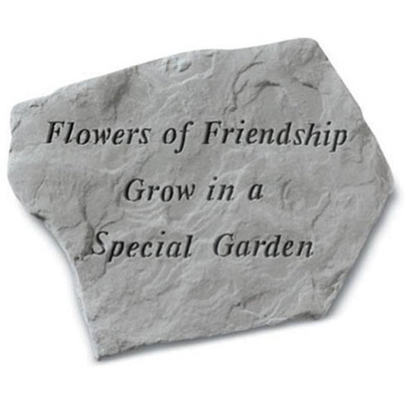 Kay Berry Inc Kay Berry- Inc. 61320 Flowers Of Friendship Grow In A Special Garden - Garden Accent - 16 Inches x 13 Inches 61320